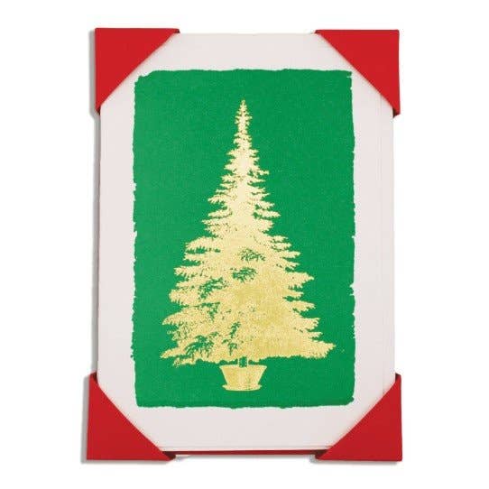 Tree on Green | Christmas Card 5-pack