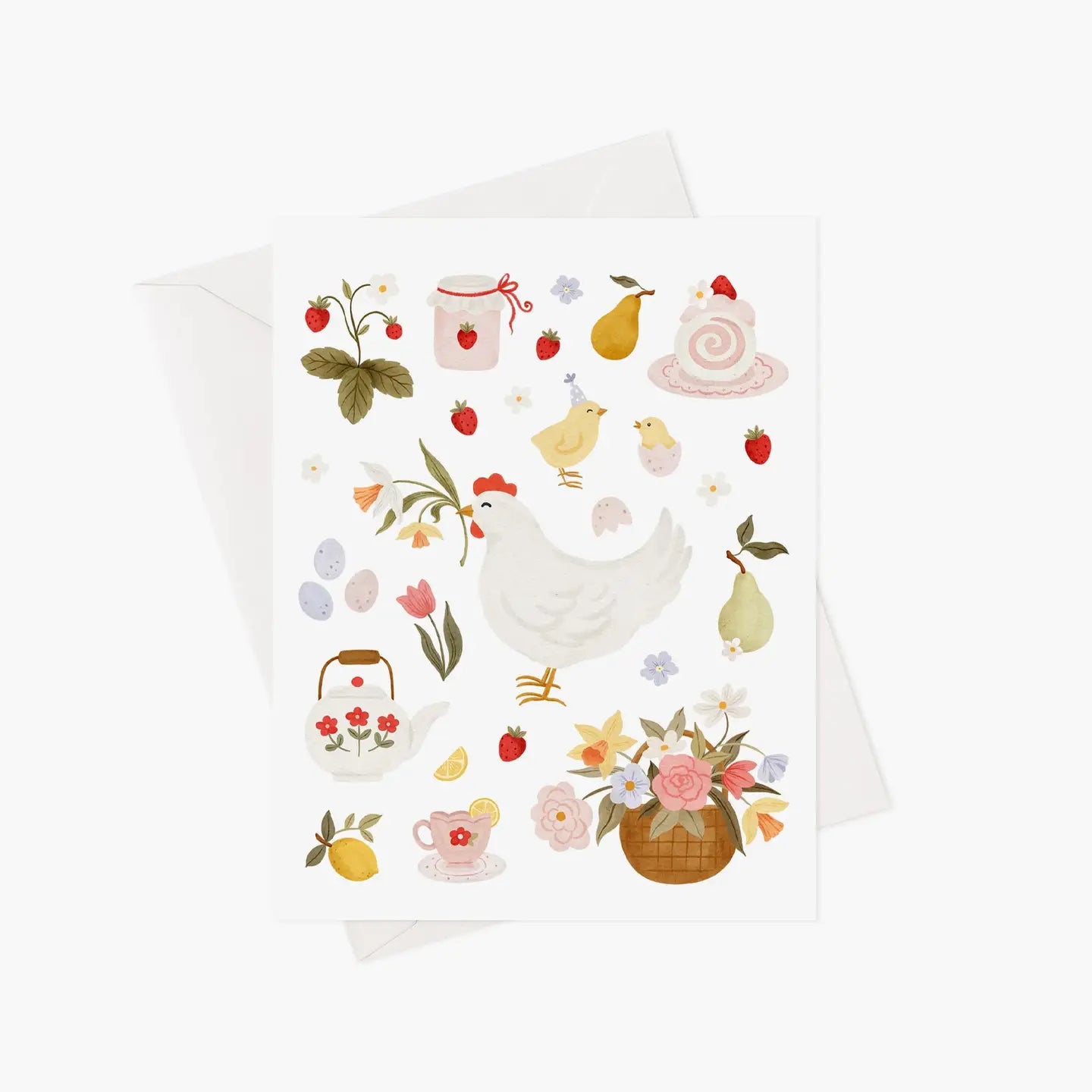 Spring Chickens | Easter Card