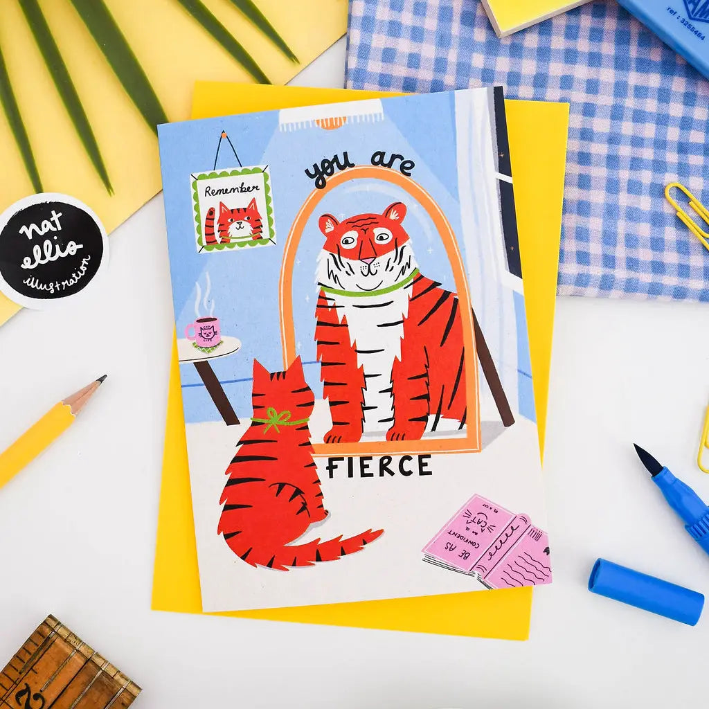 You Are Fierce | Blank Card