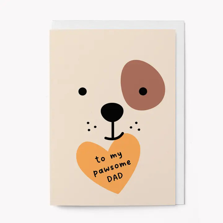 Pawsome Dad | Father's Day Card
