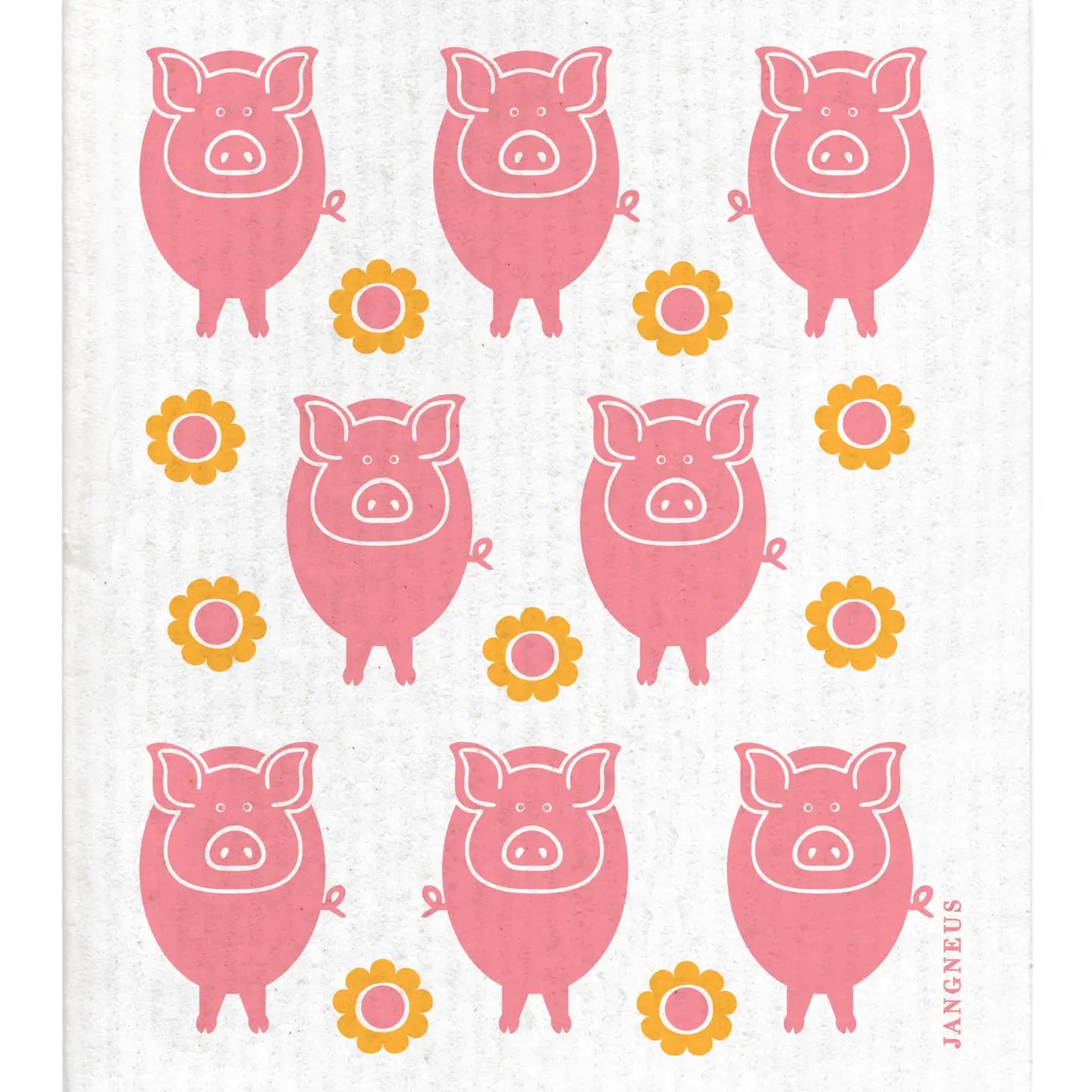Swedish Dishcloth | Pigs