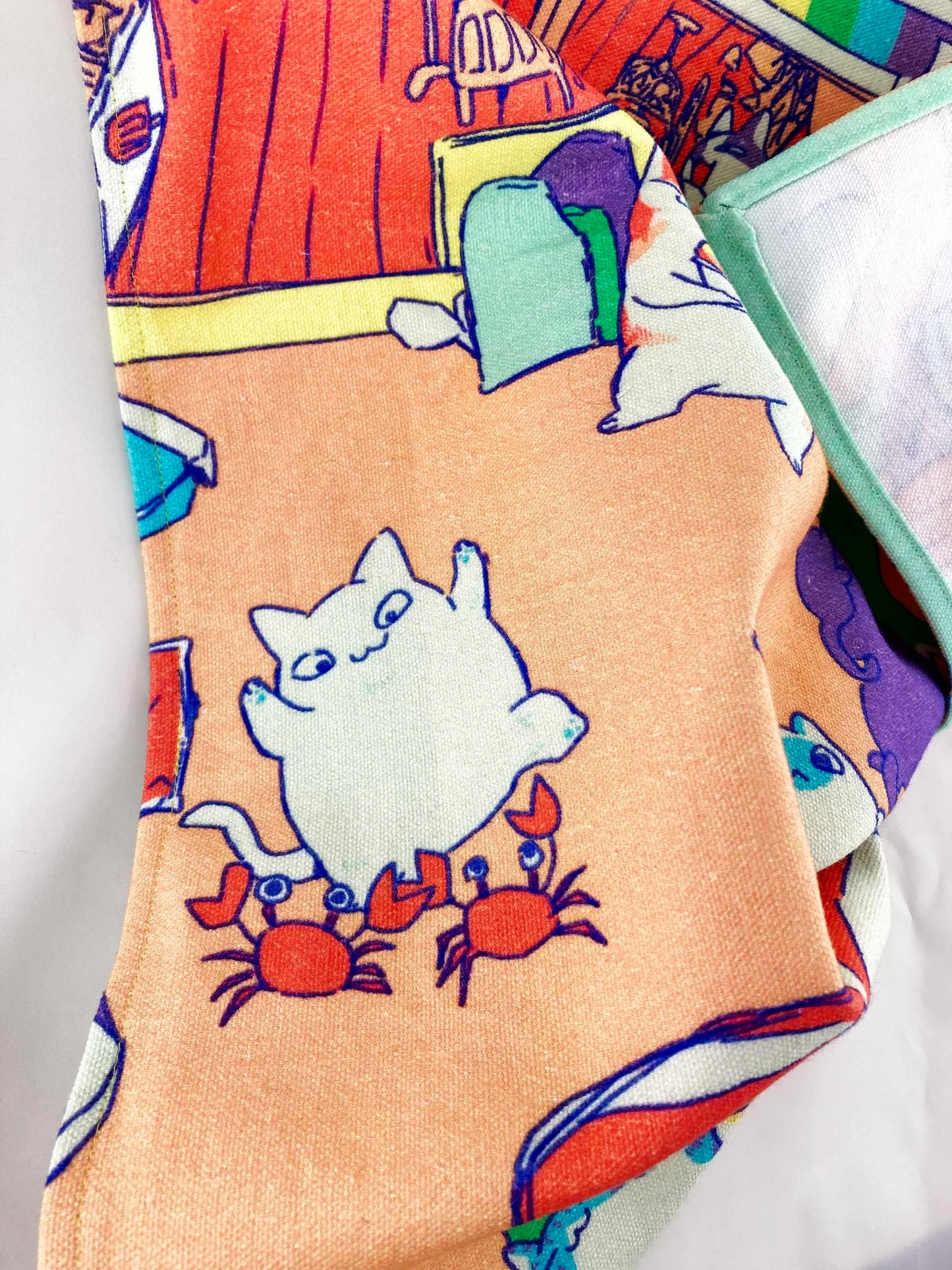 Tea Towel | Beach Cats
