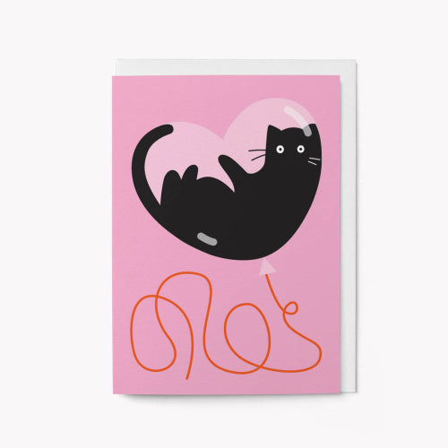 Curious Cat | Love Card - Warm Gift Shop