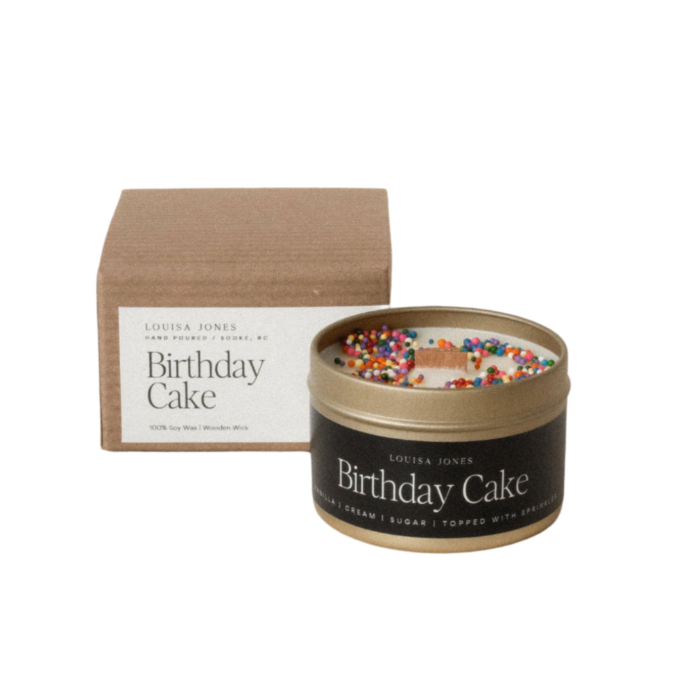 Birthday Cake 4oz Candle