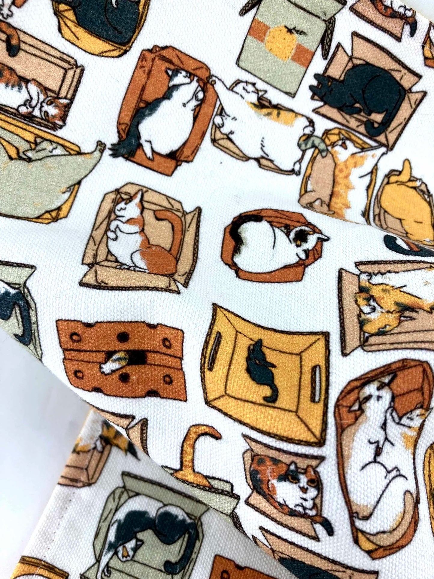 Tea Towel | Cats in Boxes