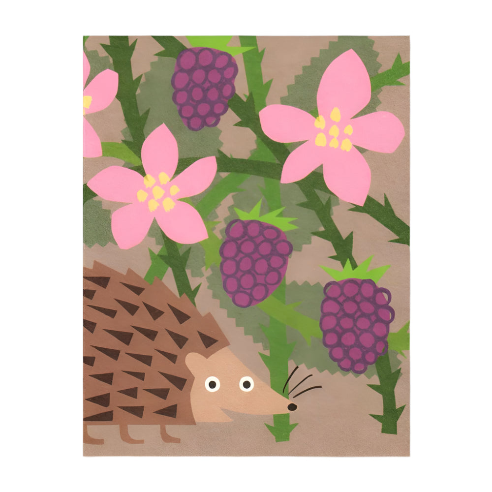 Hedgehog in Brambles | Blank Card