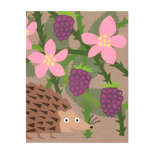 Hedgehog in Brambles | Blank Card