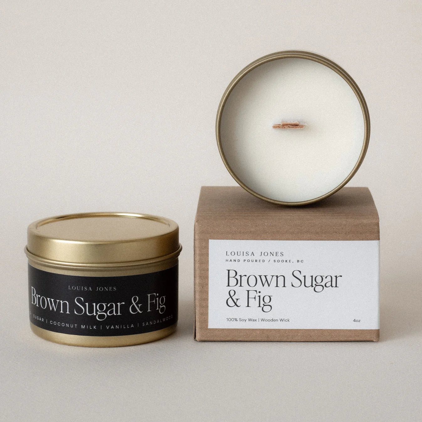 Brown Sugar + Fig 4oz Candle