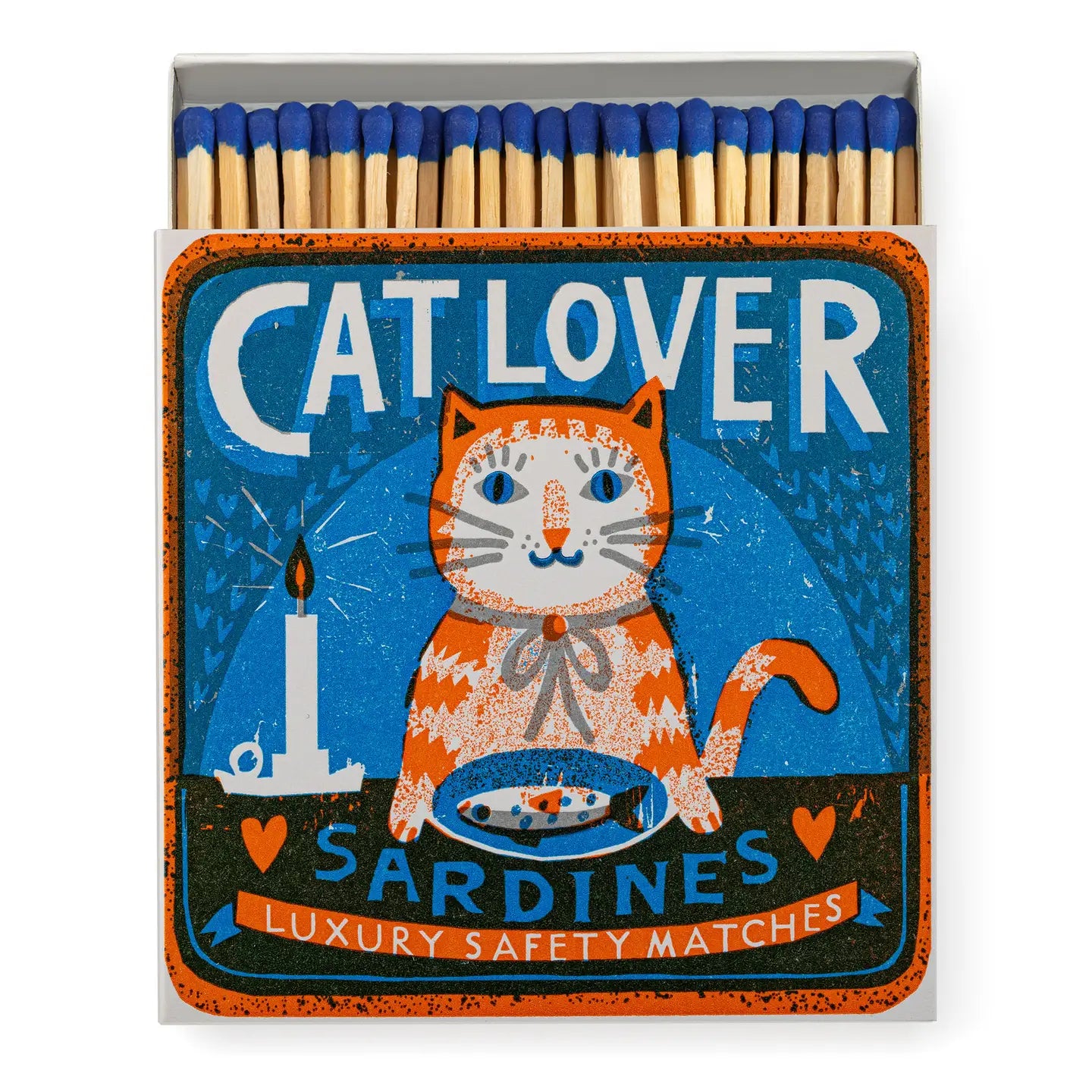 Archivist Gallery | Cat Lover Sardines Floral Safety Matches