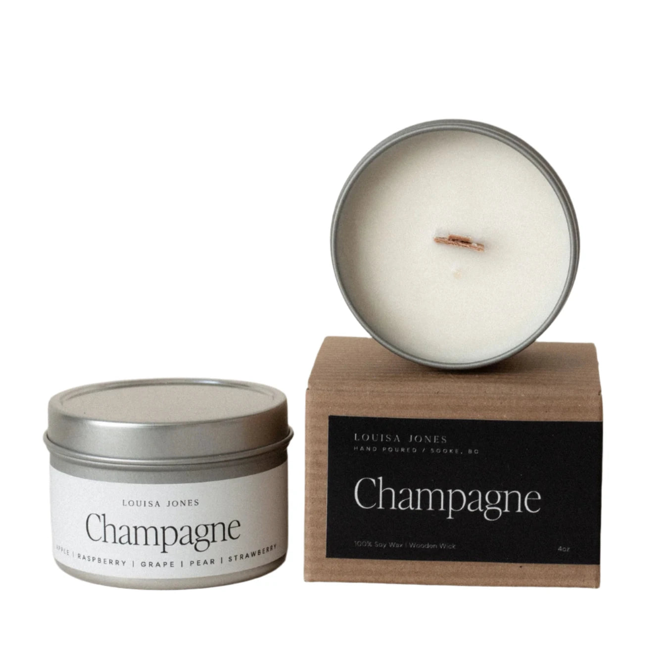 Champagne 4oz Candle