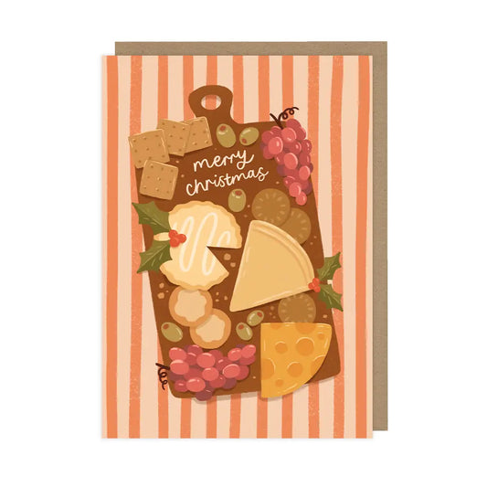 Festive Cheese Board | Christmas Card