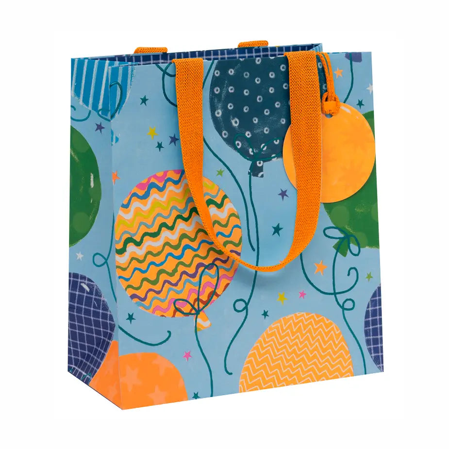 Gift Bag Medium | Blue Balloons