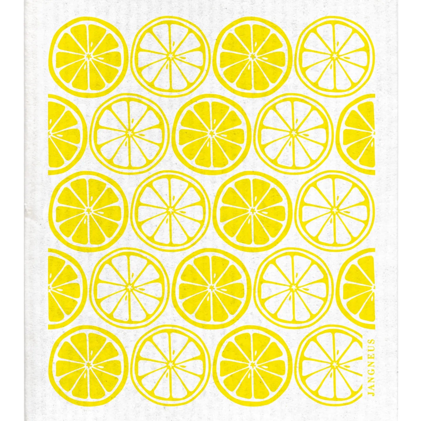 Swedish Dishcloth | Yellow Citrus