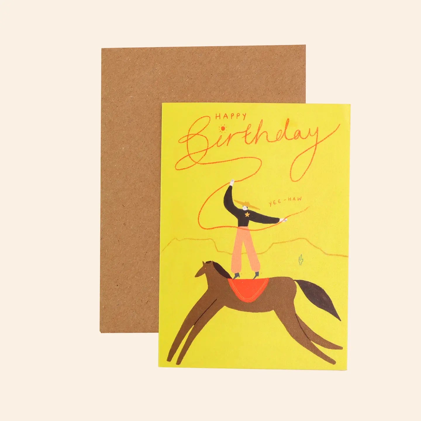 Yee-Haw Cowgirl | Birthday Card