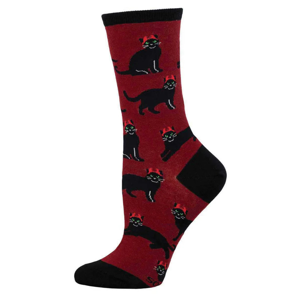 Ladies Socks | Devilish Cats