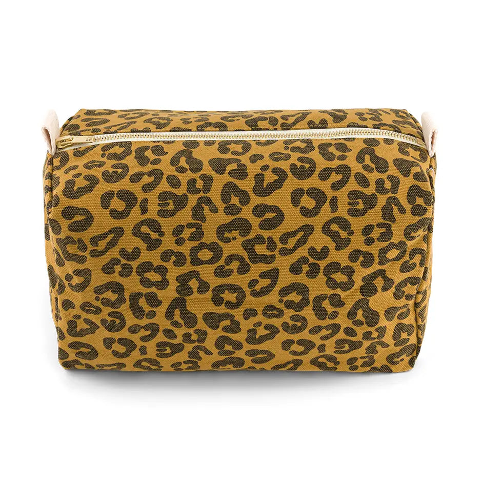 Toiletry Bag | Caramel Leopard