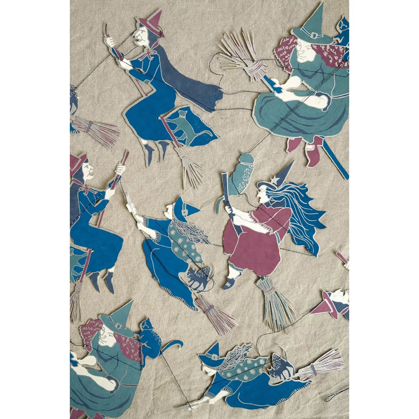 Sewn Garland | Wicked Witches