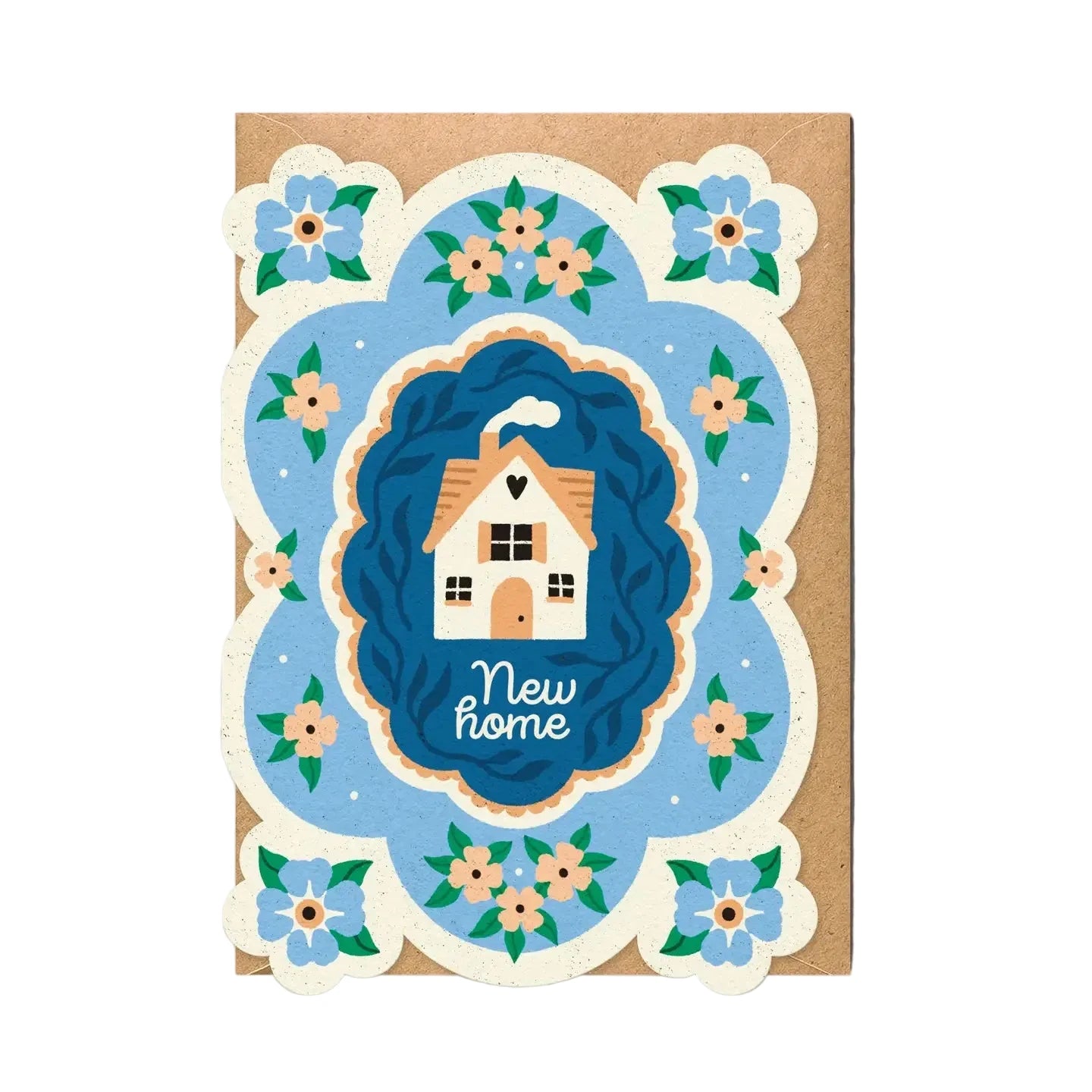 Dis Cut House | New Home Card - Warm Gift Shop