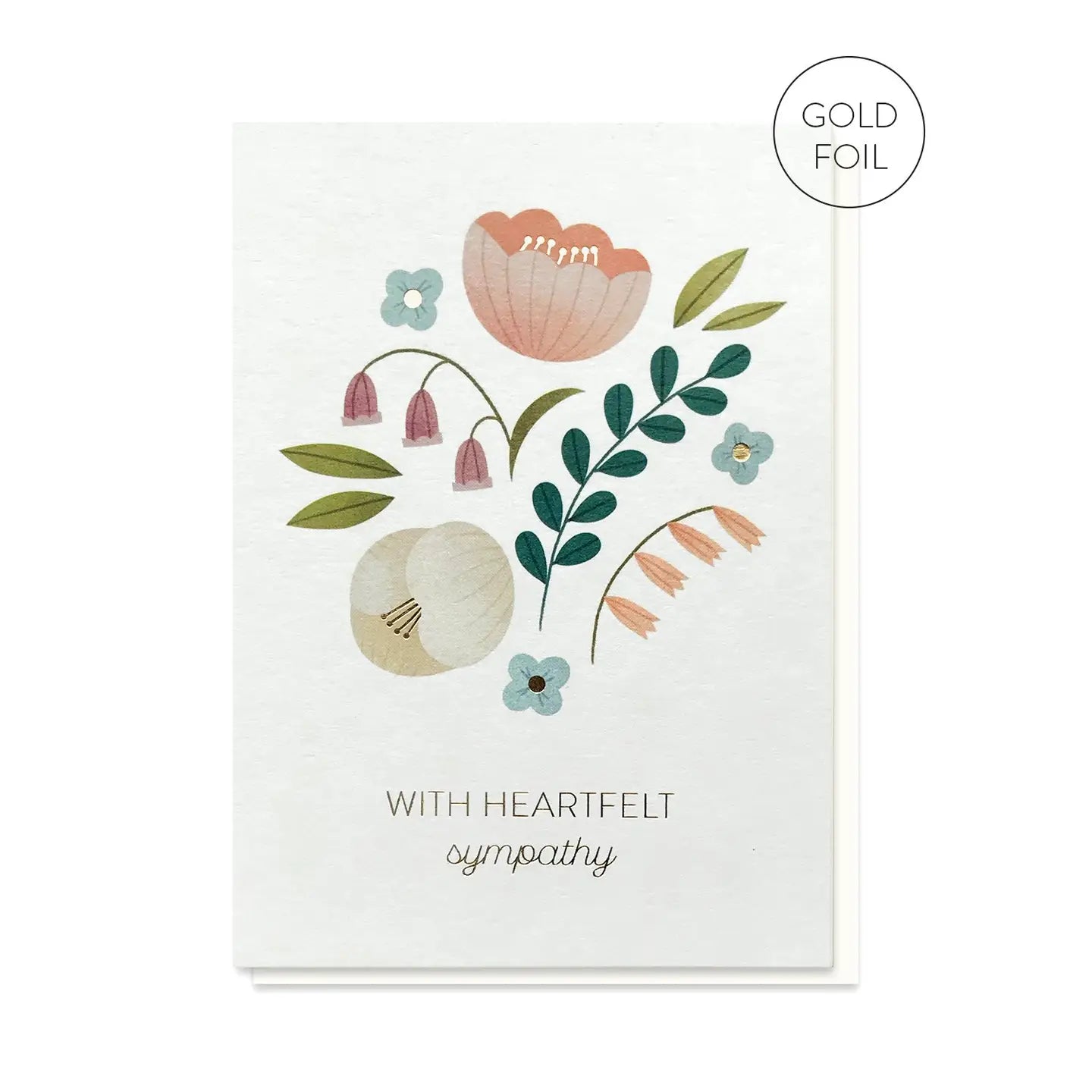 Scandi Floral | Sympathy Card