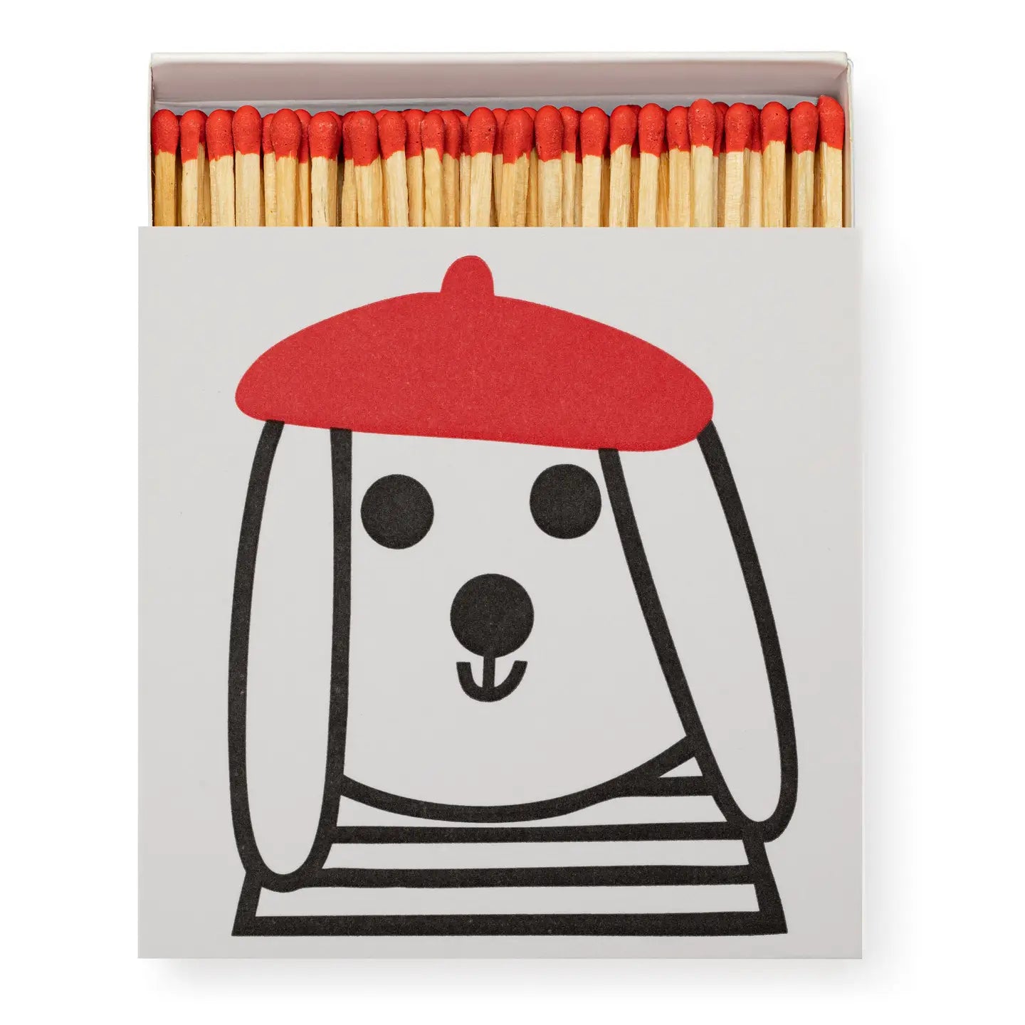 Archivist Gallery | Dog in Beret Safety Matches