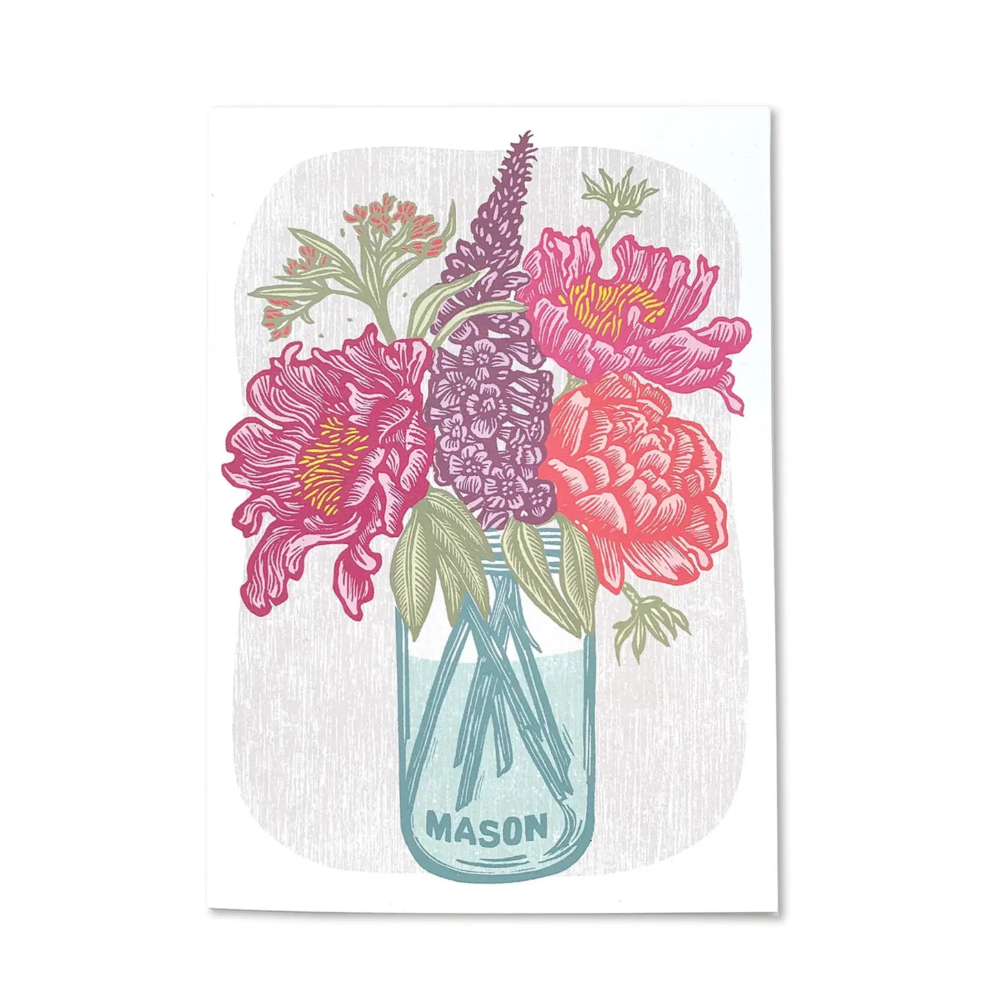 Cottage Florals | Blank Card