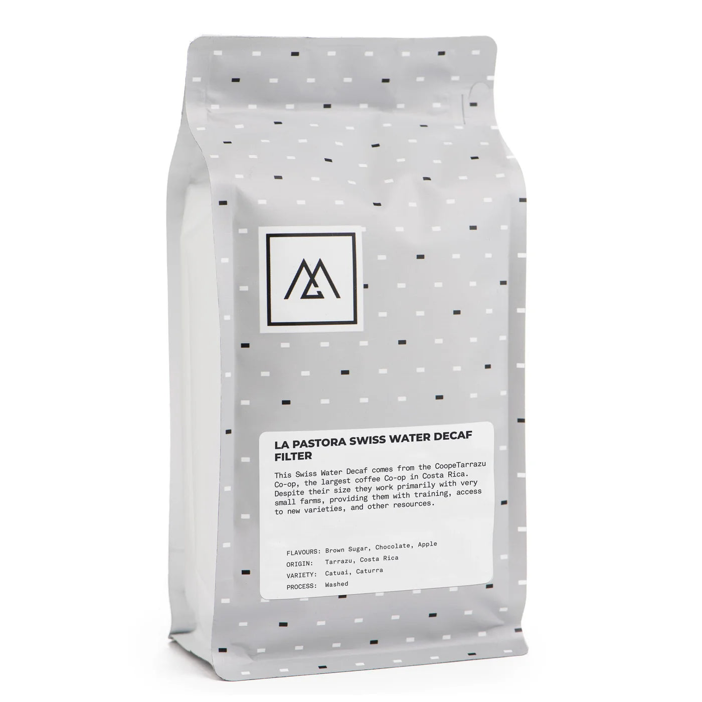 Monogram Coffee | La Pastora Swiss Water Decaf