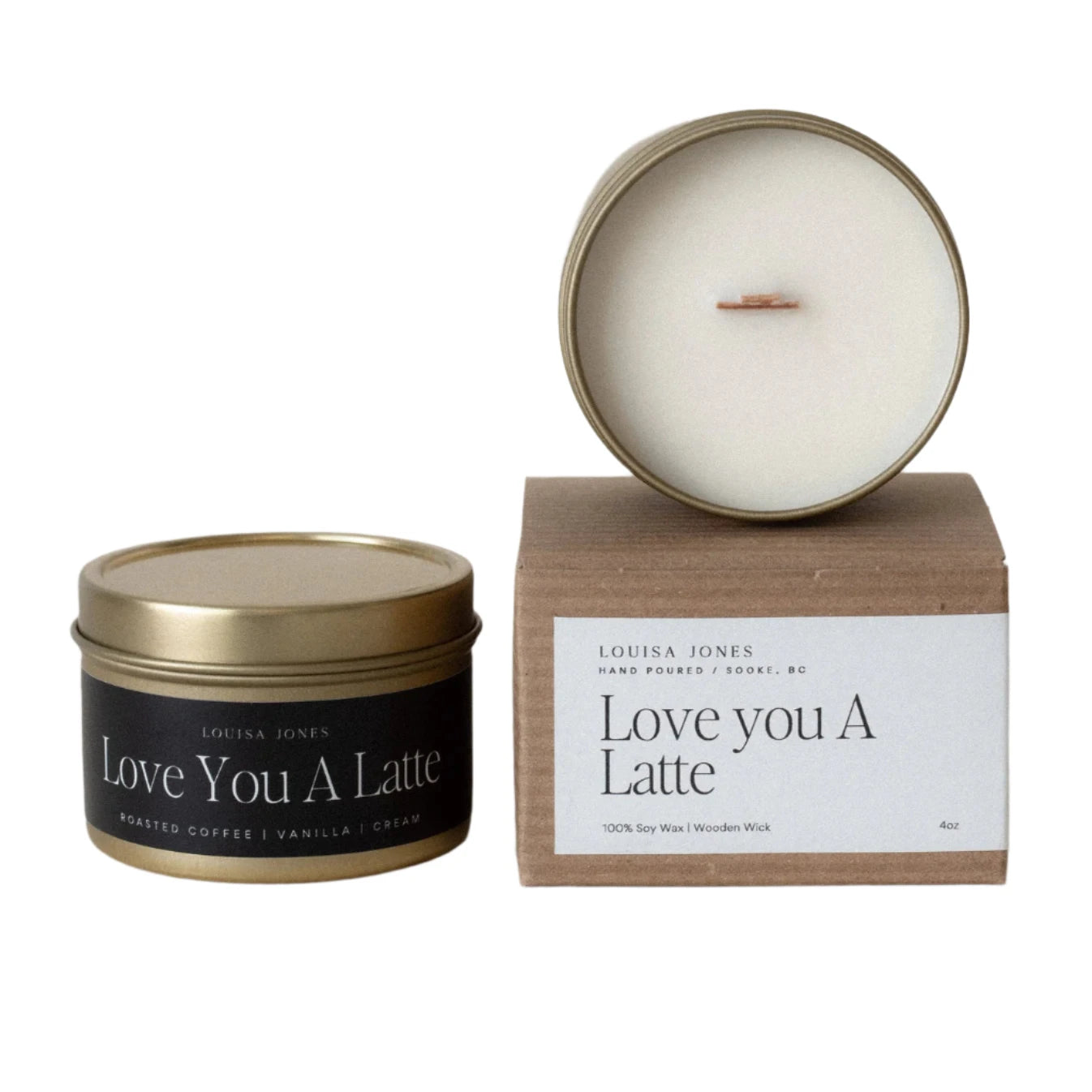 Love You A Latte 4oz Candle - Warm Gift Shop