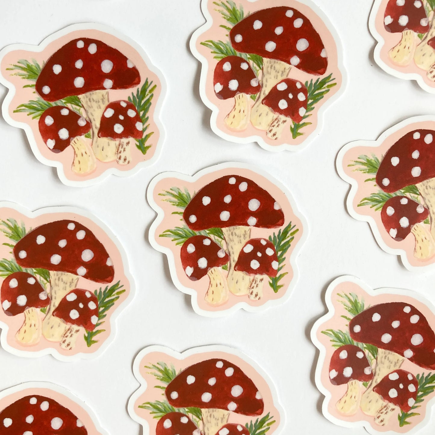 Mushroom Garden Sticker