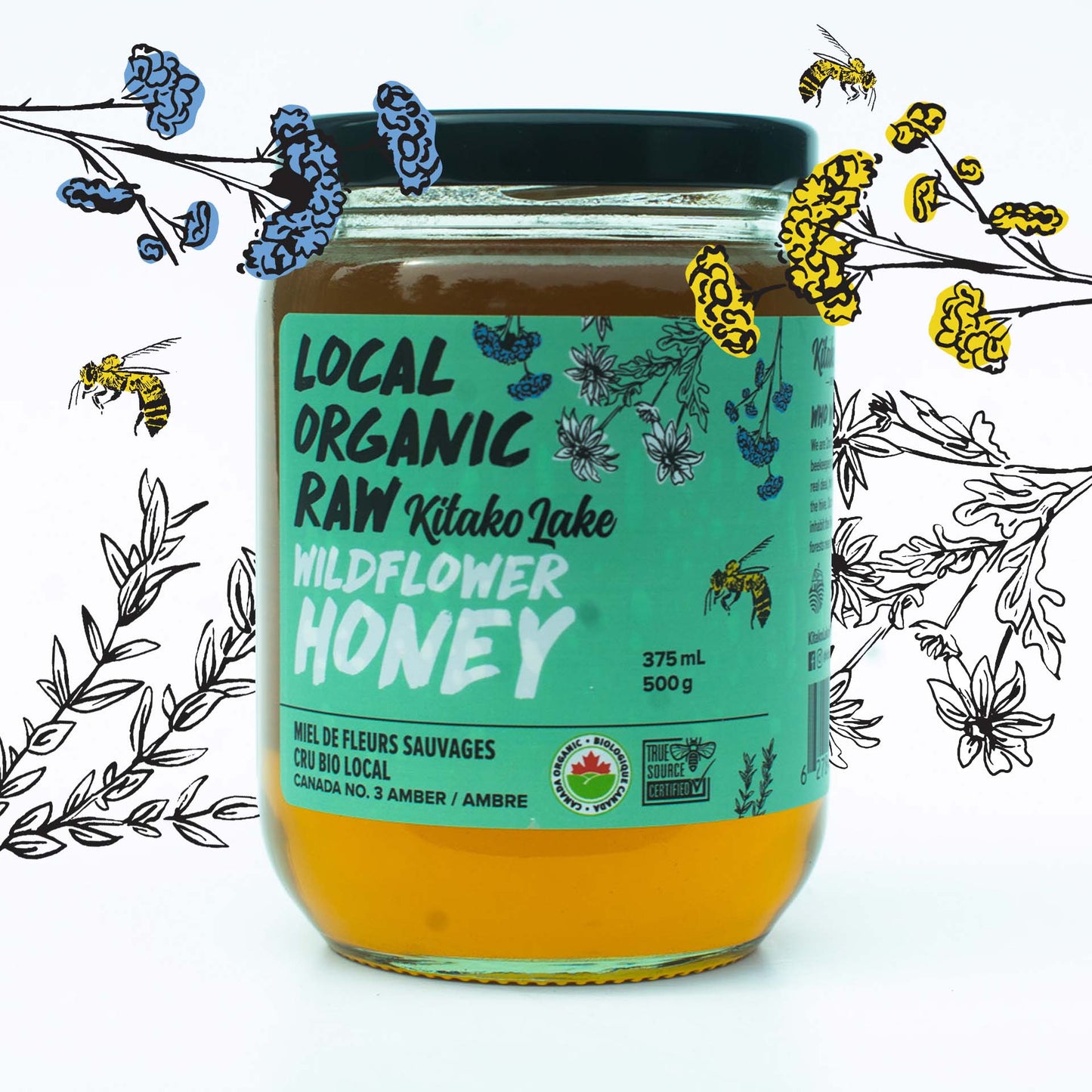 Organic Wildflower Honey