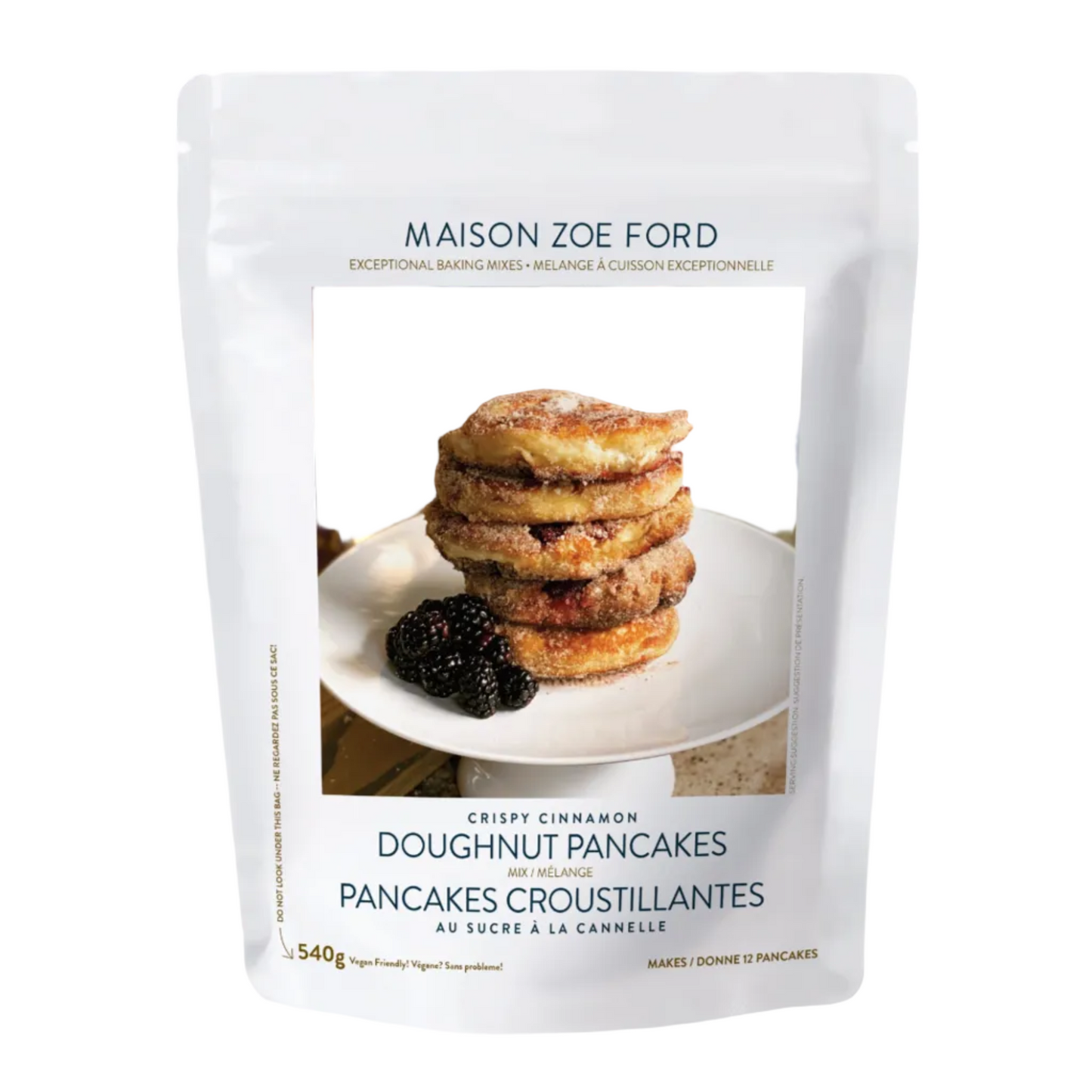 Crispy Cinnamon Doughnut Pancake Mix
