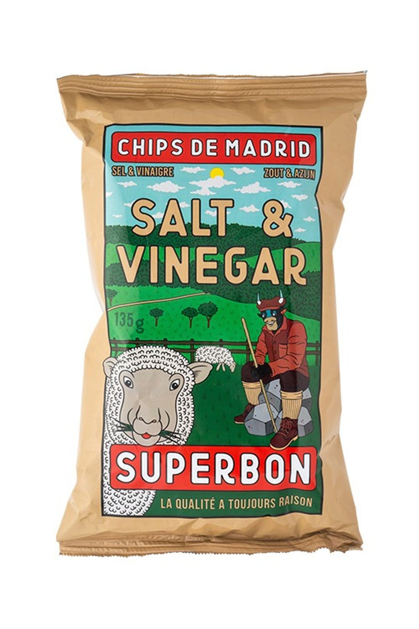 Salt + Vinegar Potato Chips