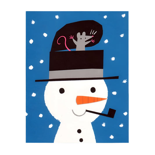Snowman Surprise | Christmas Card