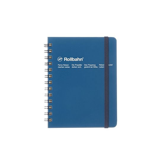 Rollbahn Notebook | Medium Blue