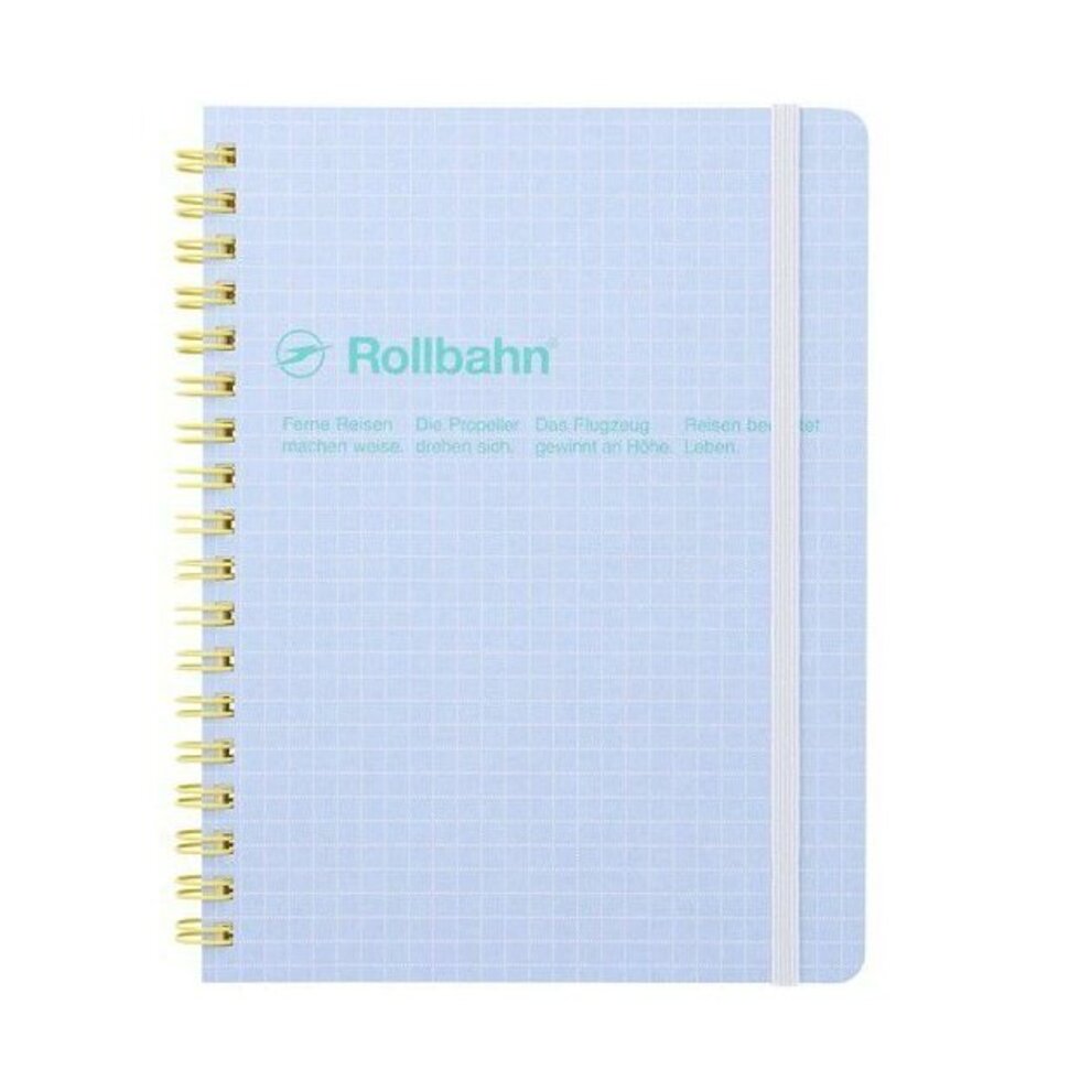 Rollbahn Notebook | Large Scuola Light Purple