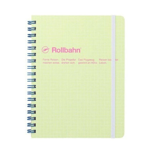 Rollbahn Notebook | Large Scuola Light Green