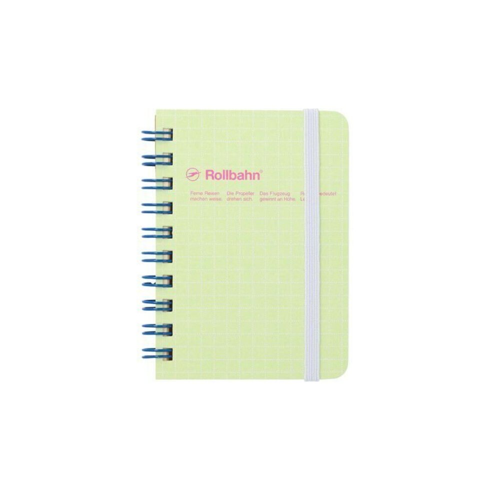 Rollbahn Notebook | Mini Scuola Light Green