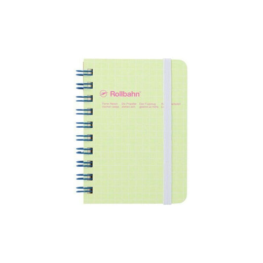 Rollbahn Notebook | Mini Scuola Light Green