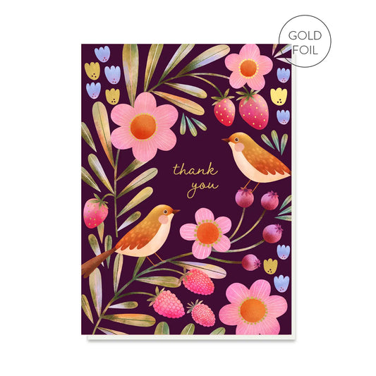 Berry Garden | Thank You Card