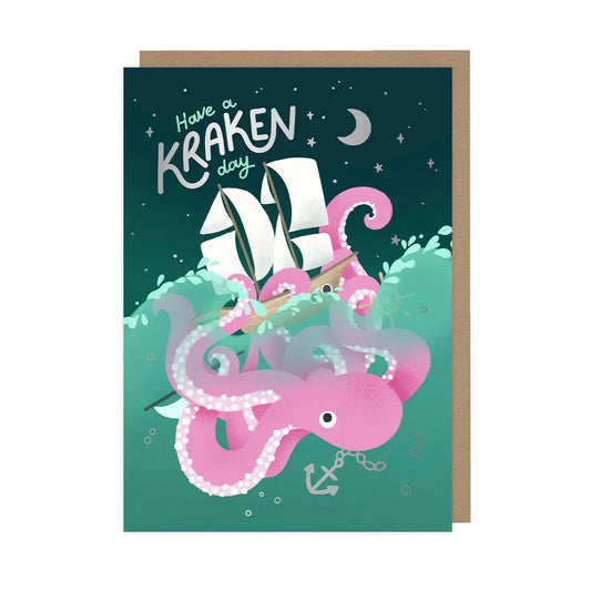 Kraken | Birthday Card