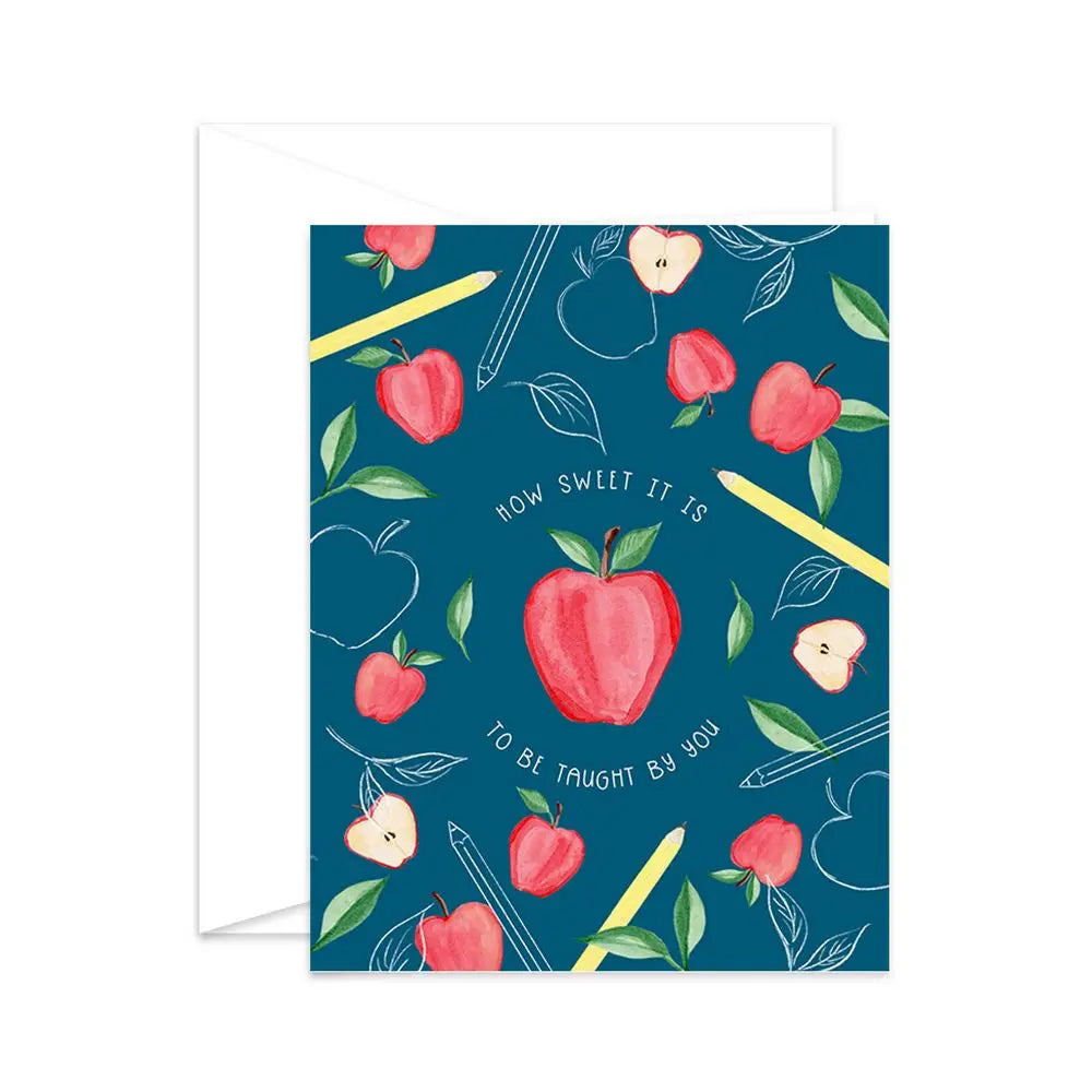 Apple Teacher | Thank You Card