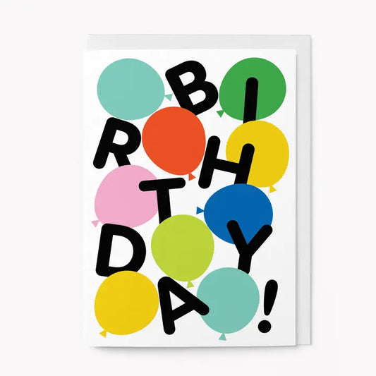Balloon Stack | Birthday Card
