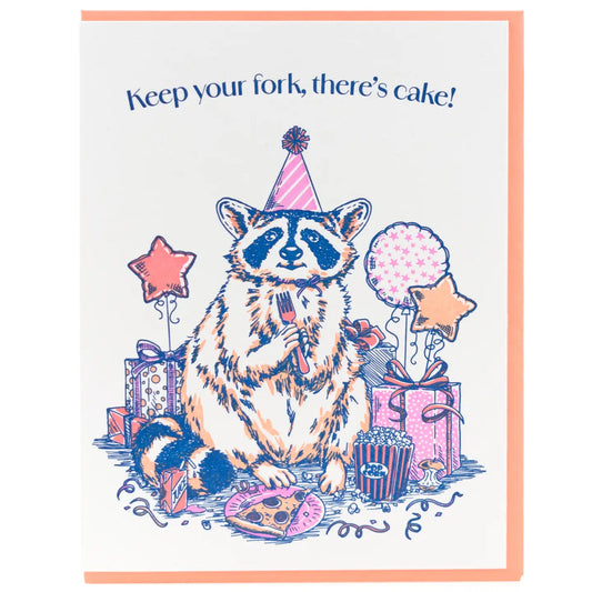 Party Raccoon | Birthday Card
