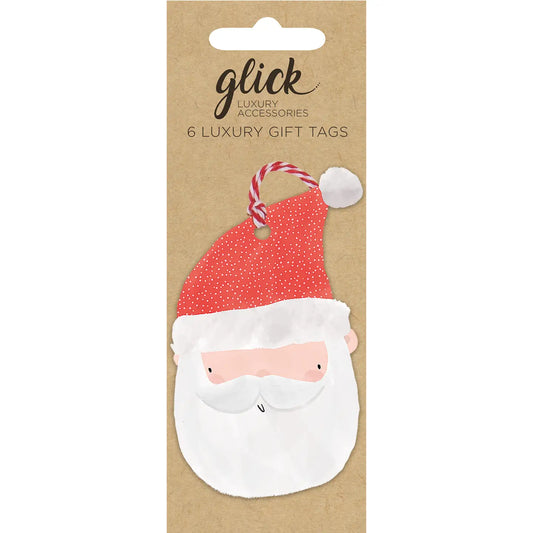 Gift Tags | Santa Face