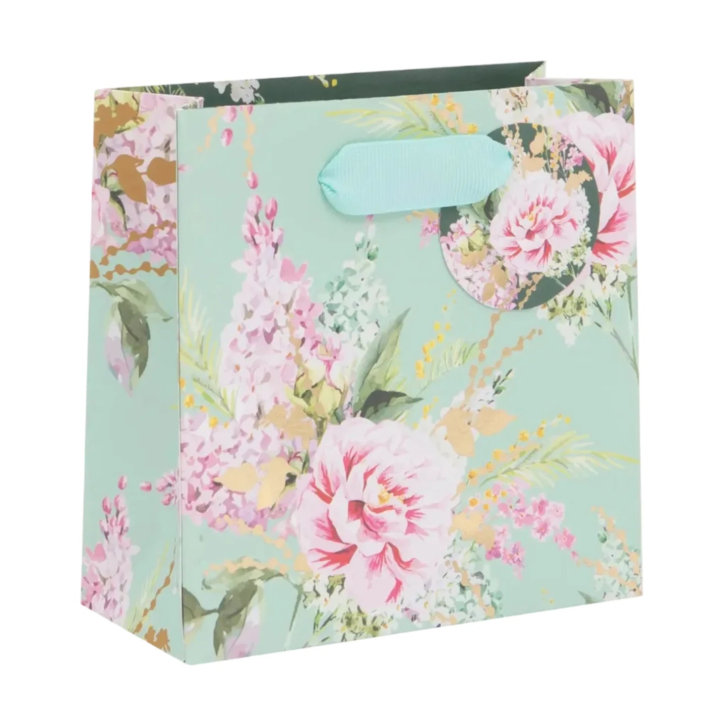 Gift Bag Small | Peonies + Foxgloves - Warm Gift Shop