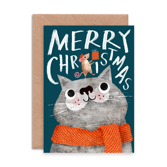 Cat & Mouse | Christmas Card