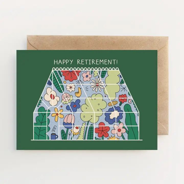 Greenhouse | Retirement Card