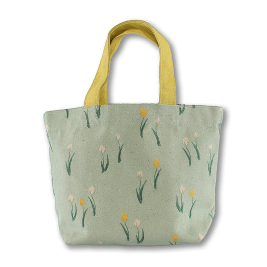 Mini Tote Bag | Tulips