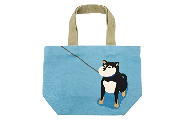 Mini Tote Bag | Stubborn Shiba