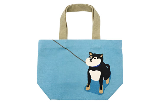 Mini Tote Bag | Stubborn Shiba