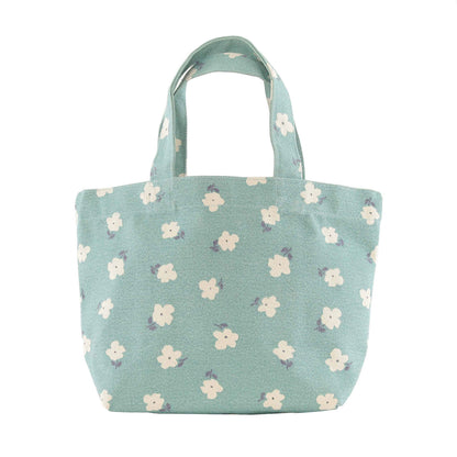 Mini Tote Bag | Blue Floral